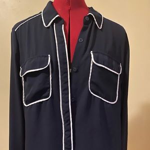 Western Style Chiffon Blouse